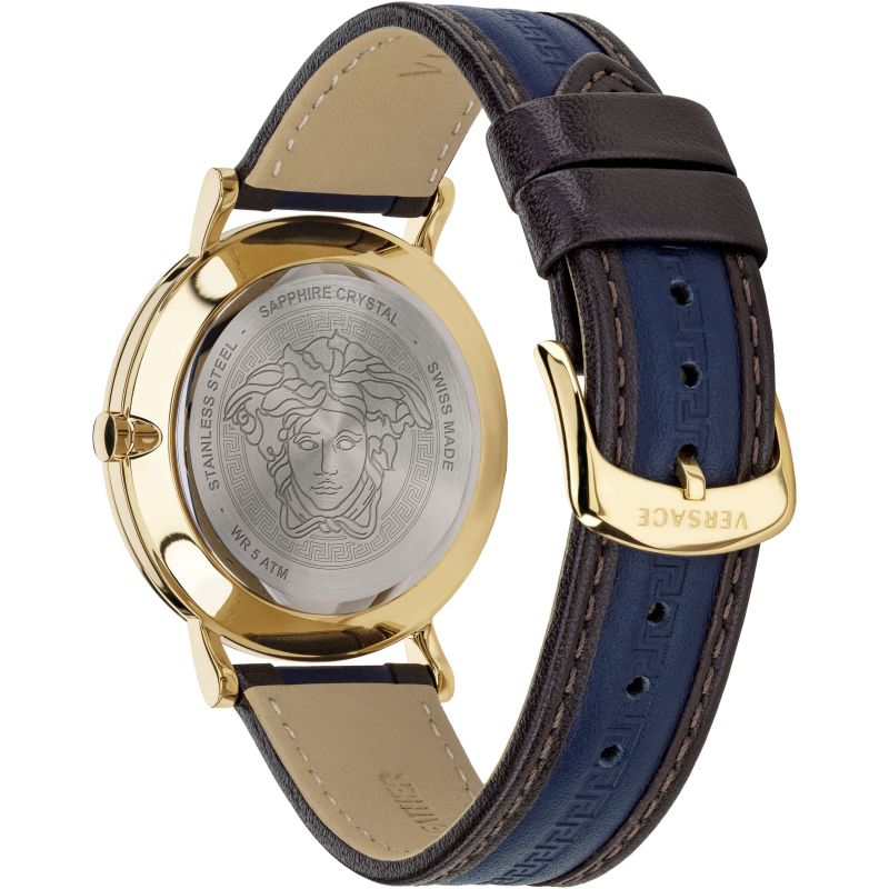 Versace Men's Watch V-Essential Blue VEJ400321