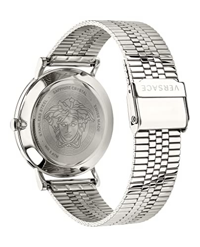 Versace Men's Watch V-Essential White Bracelet VEJ400421