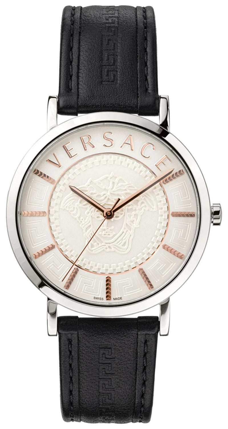 Versace Men's Watch V-Essential White Black VEJ400721