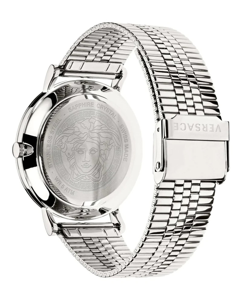 Versace Men's Watch V-Essential Blue Bracelet VEJ400821