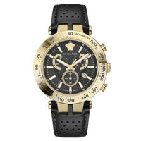 Thumbnail for Versace Men's Watch Bold Chrono 46mm Black Gold VEJB00422