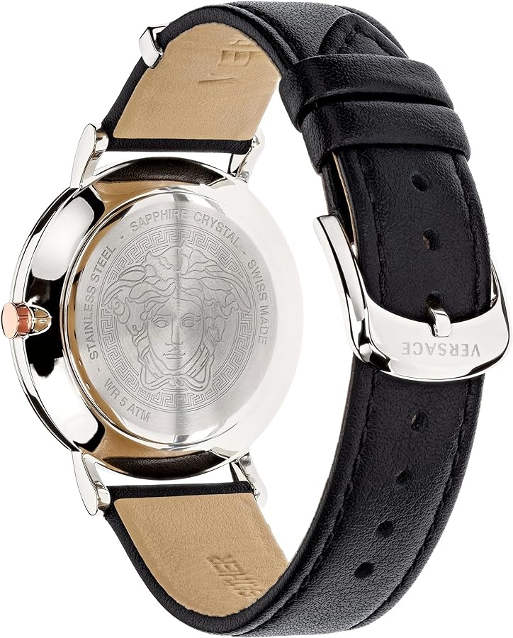 Versace Ladies Watch V-Essential 36mm White Black VEK400721