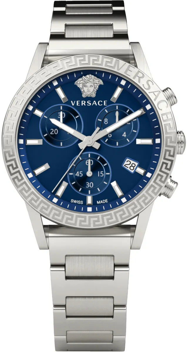 Versace Ladies Watch Sport Tech 40mm Blue Bracelet VEKB00522