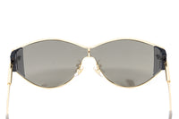 Thumbnail for Versace Women's Sunglasses Cat Eye Gold/Grey Mirror VE223912526G