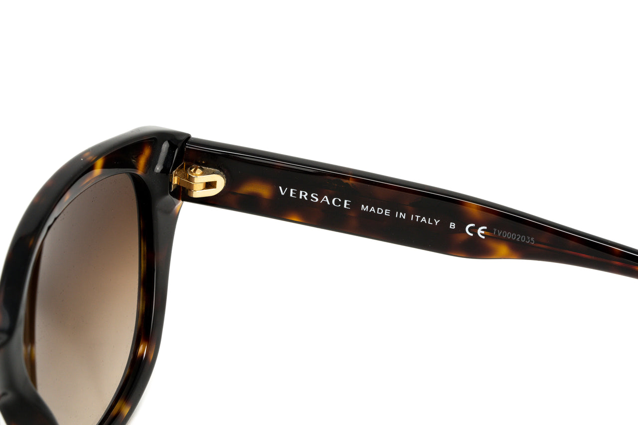 Versace Women's Sunglasses Butterfly Tortoise/Brown VE4343 108/13