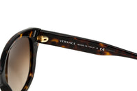 Thumbnail for Versace Women's Sunglasses Butterfly Tortoise/Brown VE4343 108/13