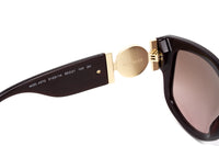 Thumbnail for Versace Women's Sunglasses Cat Eye Transparent Red VE4372 512314