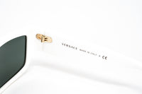 Thumbnail for Versace Unisex Sunglasses Rectangular White/Green VE4385 532771