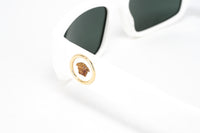 Thumbnail for Versace Unisex Sunglasses Rectangular White/Green VE4385 532771