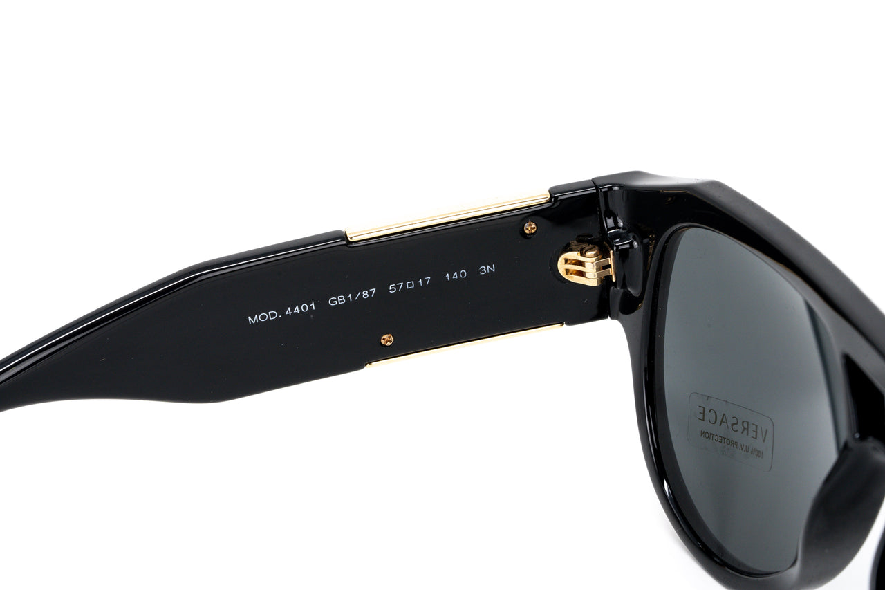 Versace Men's Sunglasses Pilot Black VE4401GB1/87