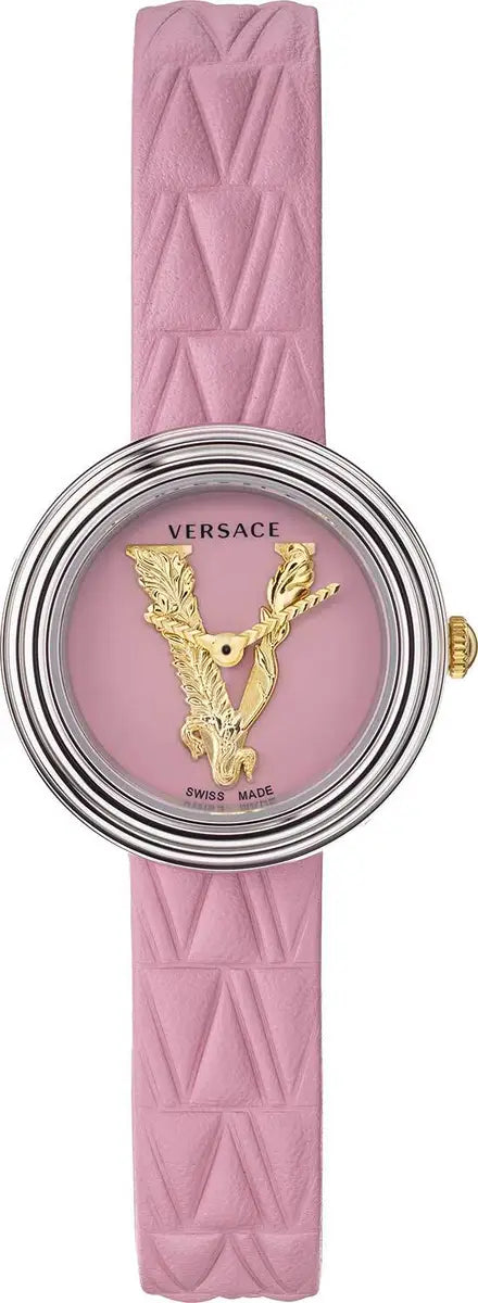 Versace Ladies Watch V-Virtus Small Pink VET301021