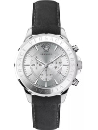 Thumbnail for Versace Men's Watch Chrono Signature Silver VEV601223