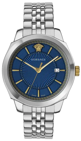 Versace Men's Watch Icon Classic Blue Bracelet VEV901523