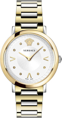 Thumbnail for Versace Ladies Watch Pop Chic White Two-Tone Bracelet VEVD00519