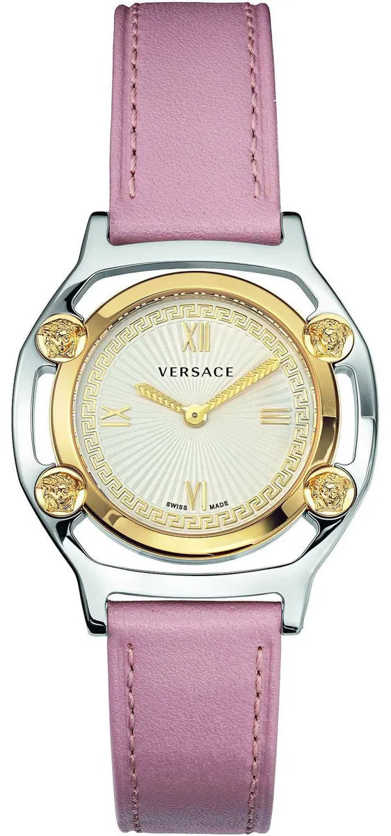 Versace Ladies Watch Medusa Frame Pink VEVF00220