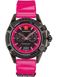Thumbnail for Versace Unisex Watch Chronograph Active Pink VEZ700221