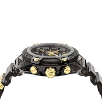 Thumbnail for Versace Icon Active Chronograph Men's Black Gold Watch VEZ700421