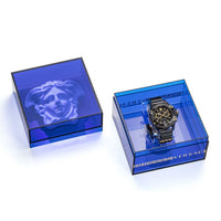Thumbnail for Versace Icon Active Chronograph Men's Black Gold Watch VEZ700421