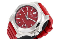 Thumbnail for Victorinox Mens Watch I.N.O.X Red Dial Rubber Strap 241719.1