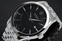 Thumbnail for Victorinox Men's Watch Alliance Black Stainless Steel Bracelet 241801