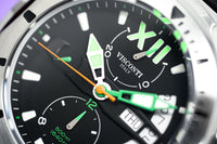 Thumbnail for Visconti Chronograph Watch Full Dive 500M Black KW51-04