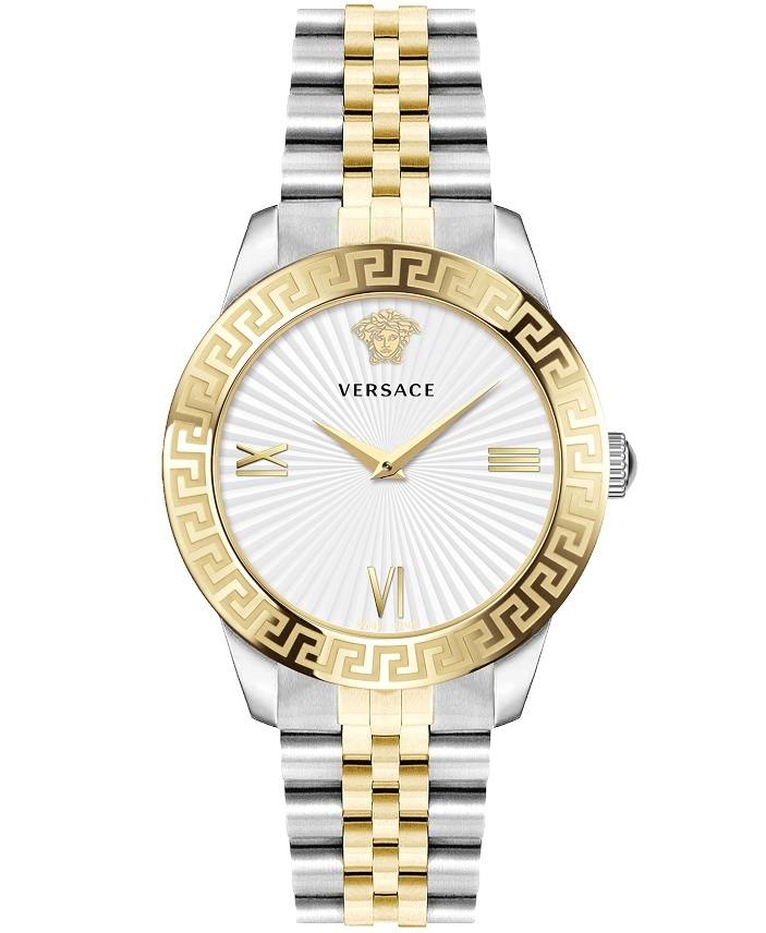 Versace Ladies Watch Greca Signature  38mm White Gold VEVC00519