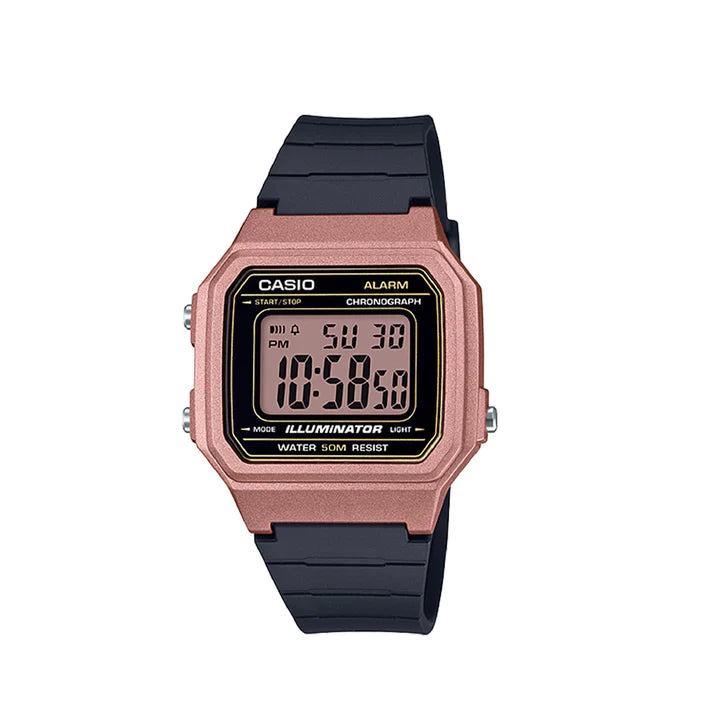 Casio Watch Chronograph Digital Pink W-217HM-5AVDF