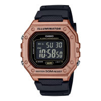 Thumbnail for Casio Watch Chronograph Digital Black Bronze W-218HM-5BV