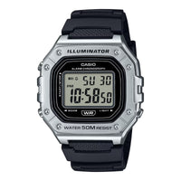 Thumbnail for Casio Watch Chronograph Digital Black Silver W-218HM-7AV