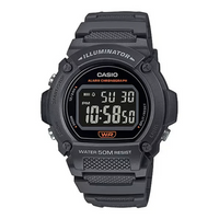Thumbnail for Casio Watch Chronograph Digital Black W-219H-8BV
