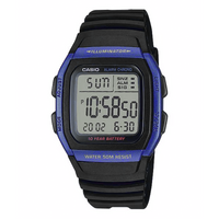 Thumbnail for Casio Digital Blue Black Watch W-96H-2AV
