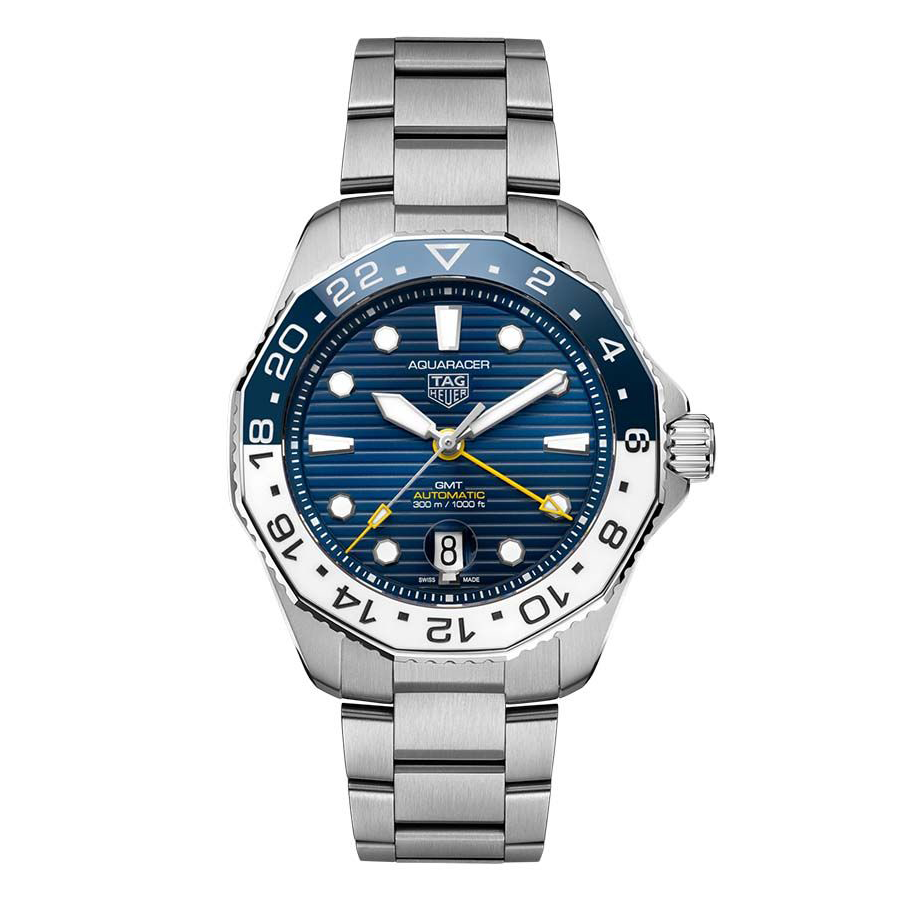 Tag Heuer Watch Automatic Aquaracer GMT 43mm Blue WBP2010.BA0632