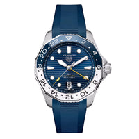 Thumbnail for Tag Heuer Watch Automatic Aquaracer GMT Blue Strap WBP2010.FT6198