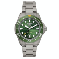 Thumbnail for Tag Heuer Watch Automatic Aquaracer Professional 300 Green WBP208B.BF0631