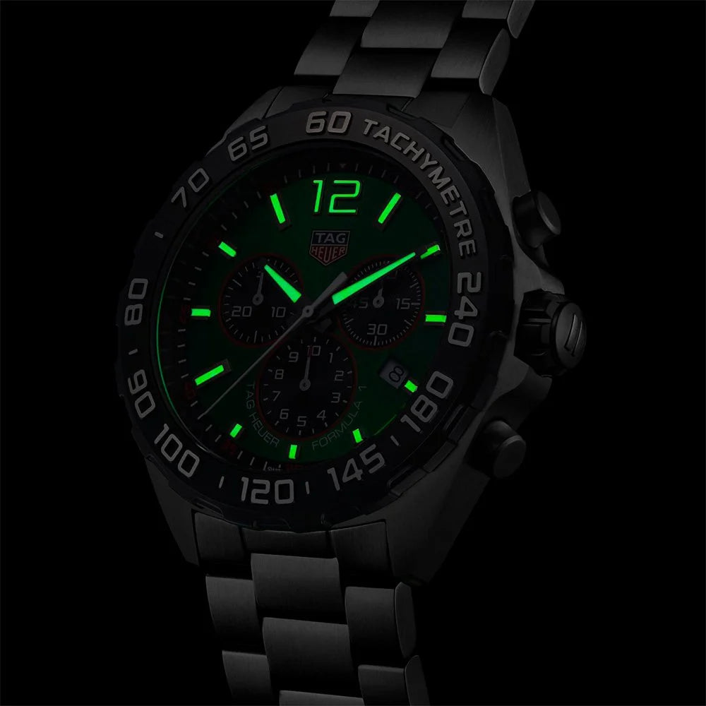 Tag Heuer Watch Formula 1 Chronograph Green CAZ101AP.BA0842