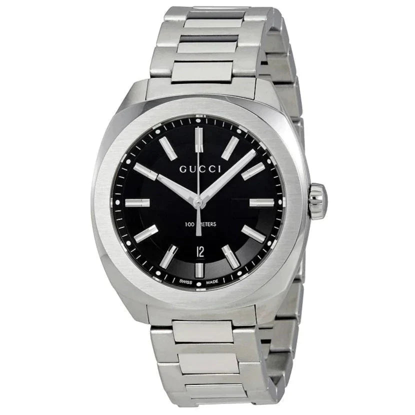 Gucci YA142301 Men's GG2570 Black Watch