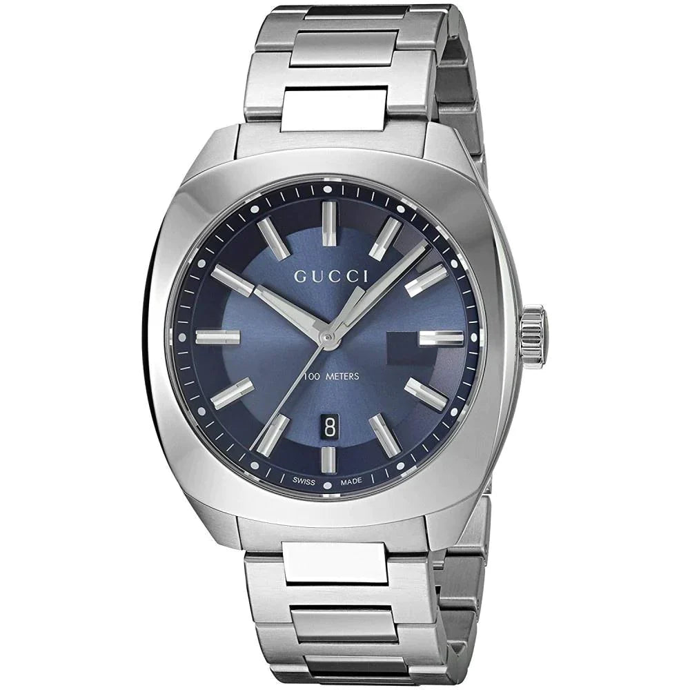Gucci YA142303 Men's GG2570 Blue Watch