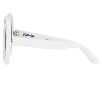 Thumbnail for Yaz Bukey x Linda Farrow White Grey Sunglasses YAZ4C3SUN