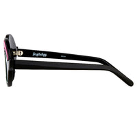 Thumbnail for Yaz Bukey X Linda Farrow Black Pink Sunglasses YAZ5C3SUN