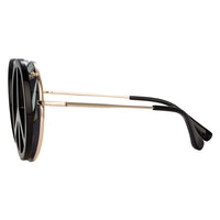 Thumbnail for Yaz Bukey x Linda Farrow Black Sunglasses YAZ8C4SUN