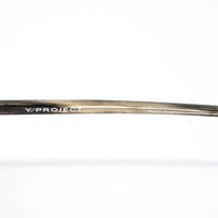 Thumbnail for Y/Project x Linda Farrow Green Polarised Sunglasses YP2C2SUN