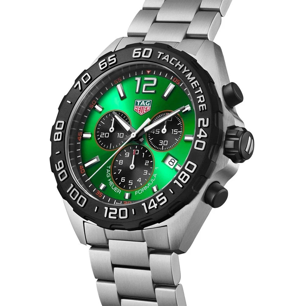 Tag Heuer Watch Formula 1 Chronograph Green CAZ101AP.BA0842