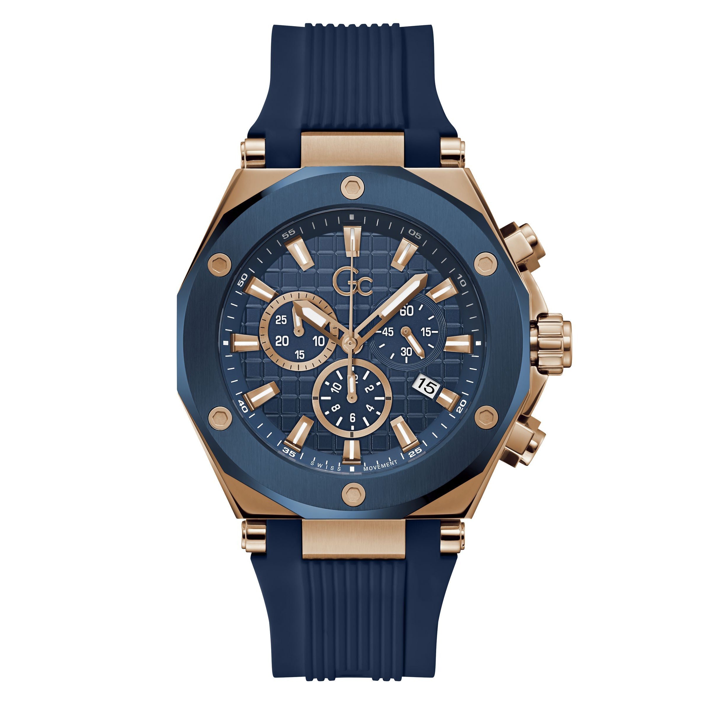 Gc Legacy Men's Blue Watch Z18006G7MF
