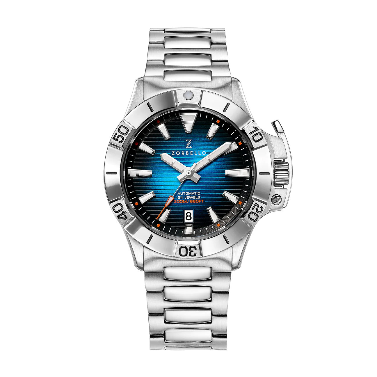Zorbello D1 Ocean Men's Blue Watch ZBAG002
