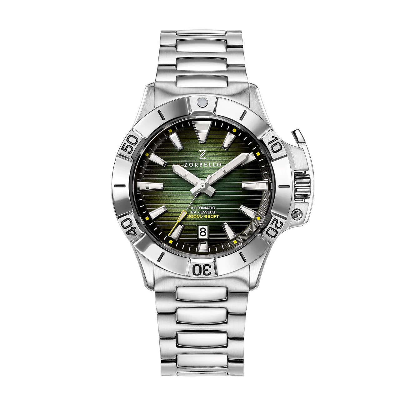 Zorbello D1 Ocean Men's Green Watch ZBAG003