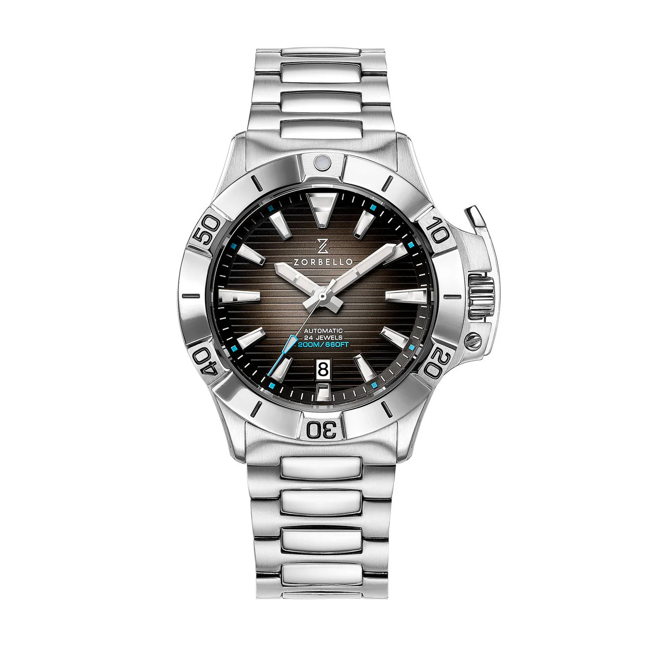 Zorbello D1 Ocean Men's Grey Watch ZBAG004