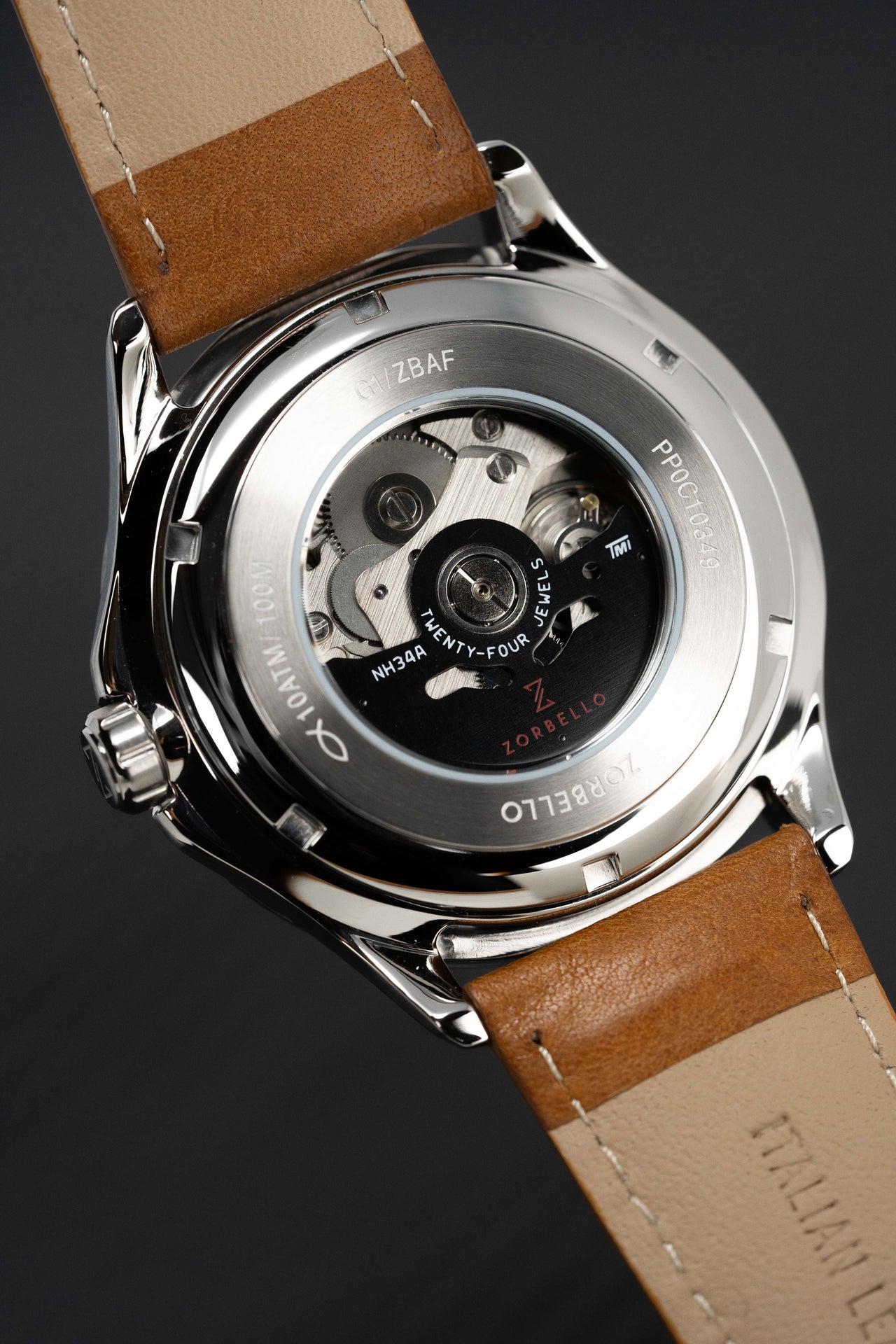 Zorbello Mechanical Watch G1 GMT Blue LumiNova® ZBAF001