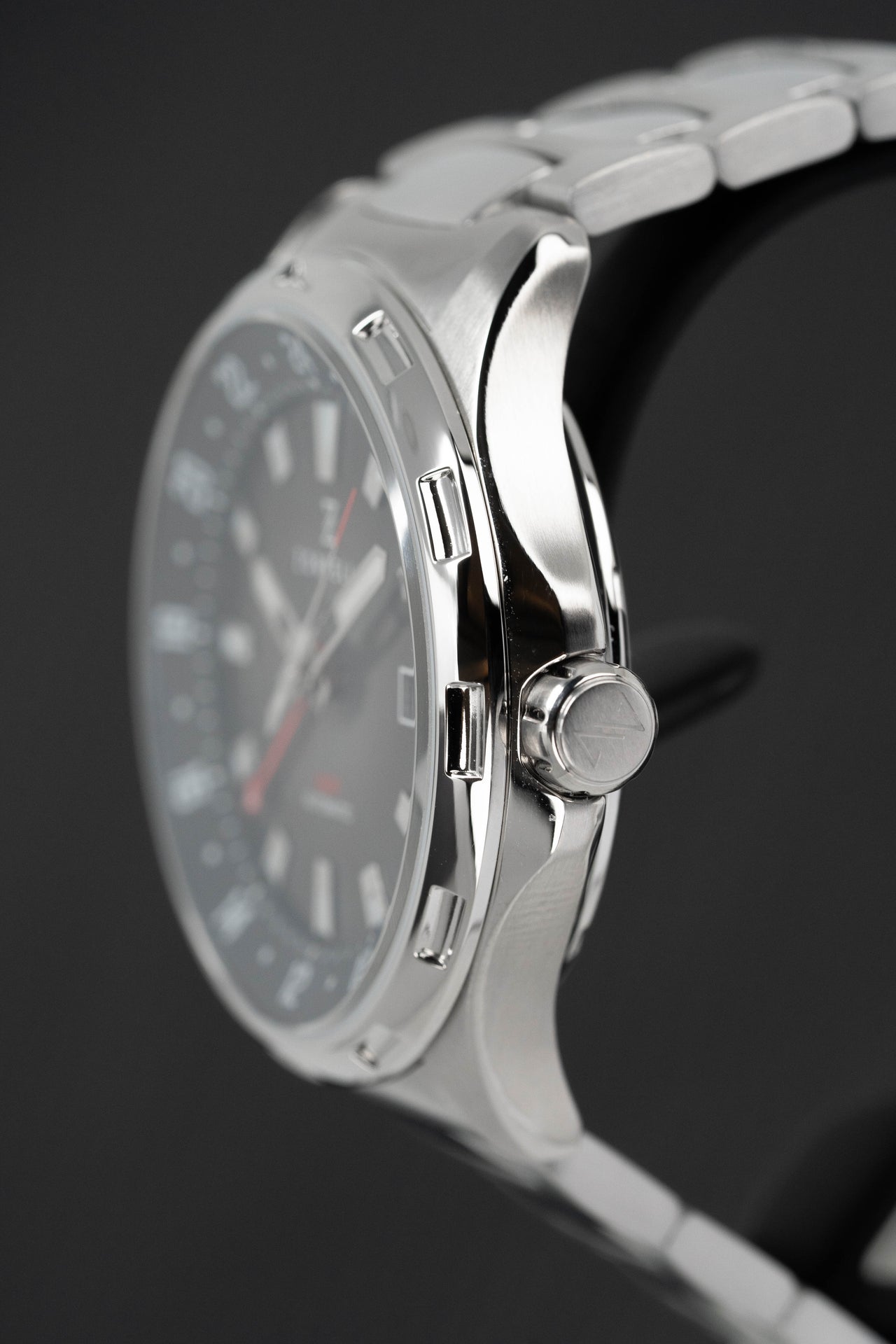 Zorbello Mechanical Watch G1 GMT Brown SS LumiNova® ZBAF004