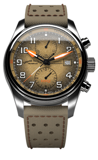 Thumbnail for Armand Nicolet Men's Watch MM2 Chronograph 43mm Beige A647P-KA-P0640KM8