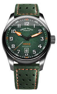 Thumbnail for Armand Nicolet Men's Watch MM2 Date 43mm Green A640P-NV-BP22641VAO